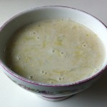豆乳とキャベツのスープ