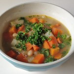 白インゲン豆と野菜のスープ