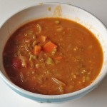 リョクトウのカレースープ