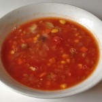 レンティルと野菜のスープ