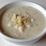 豆乳とカリフラワーのスープ