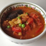 野菜カレーのスープ