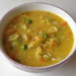 豆乳入り野菜スープ