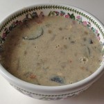 豆乳入りレンティルピースと野菜のスープ