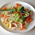 温野菜のサラダ